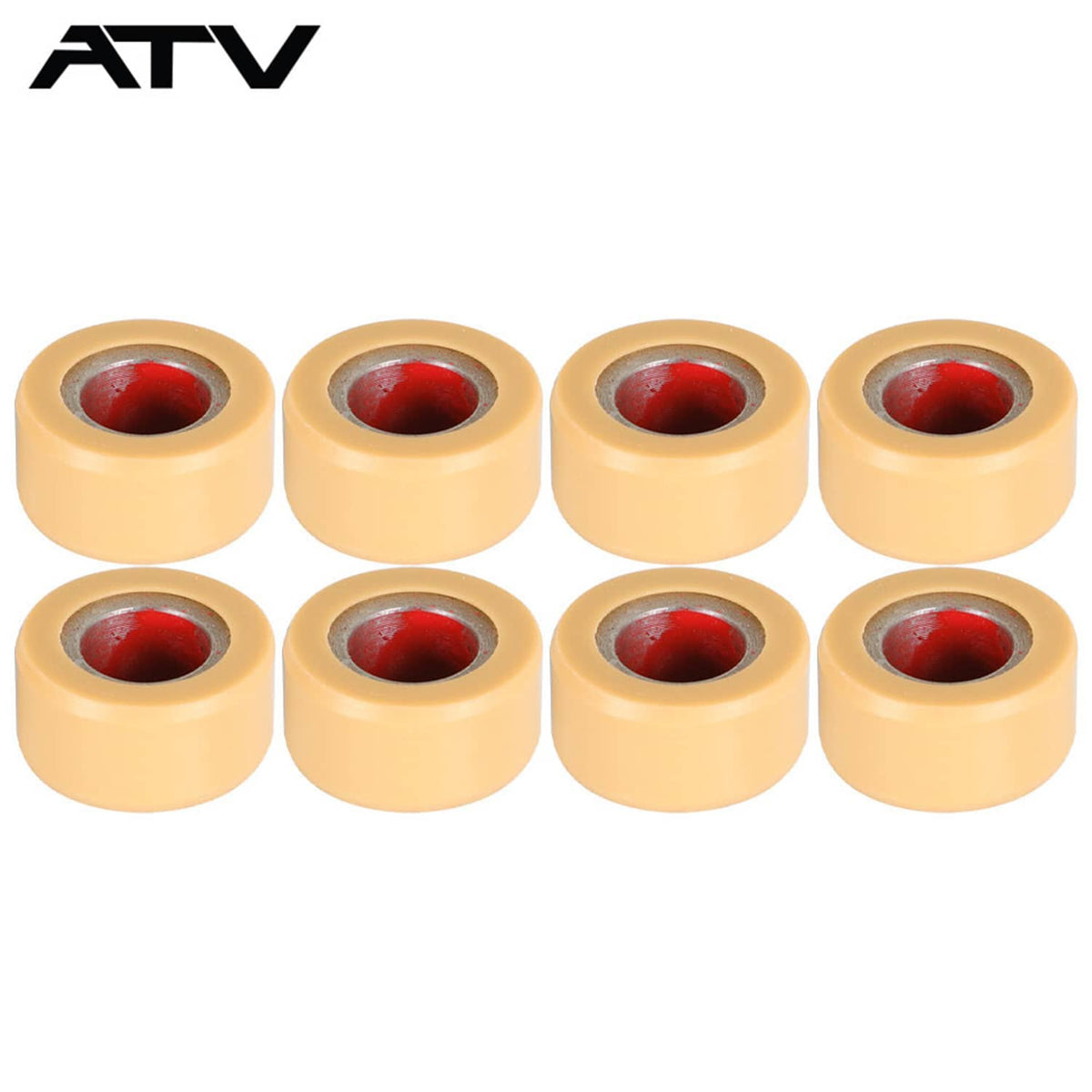 Solidspare For Arctic Cat 1 set of 8 Roller Clutch Comp Weight 18g 0823-351