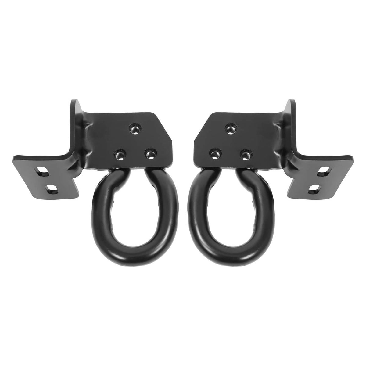 Solid Spare New Front Tow Recovery Hooks Left & Right w/ Bolts For F250 F350 F450 2008-2010