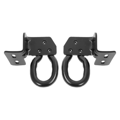 Solid Spare New Front Tow Recovery Hooks Left & Right w/ Bolts For F250 F350 F450 2008-2010