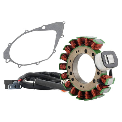 Solidspare Stator + Gasket Fit For Yamaha Kodiak YFM400FW 1993-98 Big Bear YFM350F 1995-97