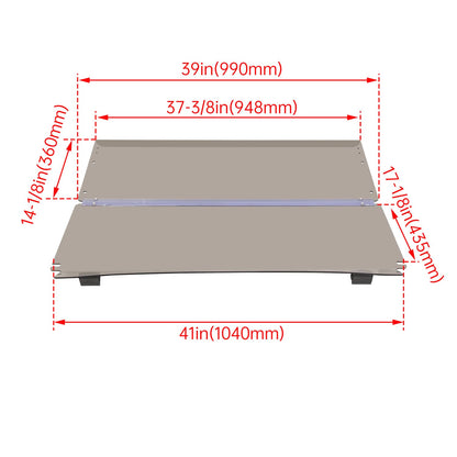 Solidspare For 1994-2013 2014 EZGO TXT Medalist Golf Cart Flip Tinted Windshield Windscreen