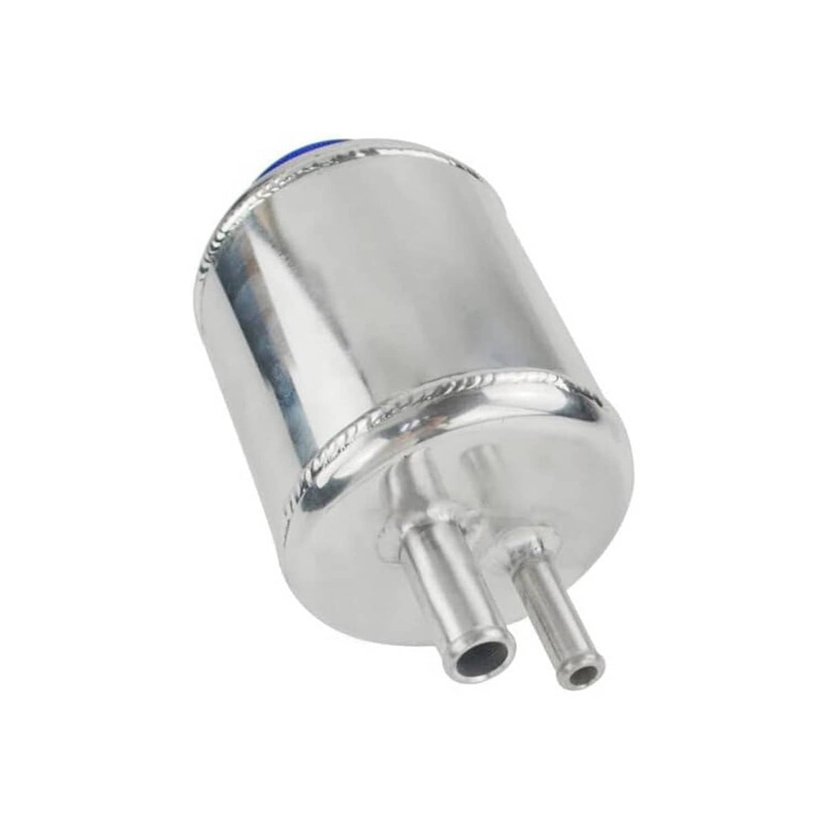 Solidspare Universal Aluminum Racing Power Steering Fluid Reservoir Tank w/ Hardware Clamps