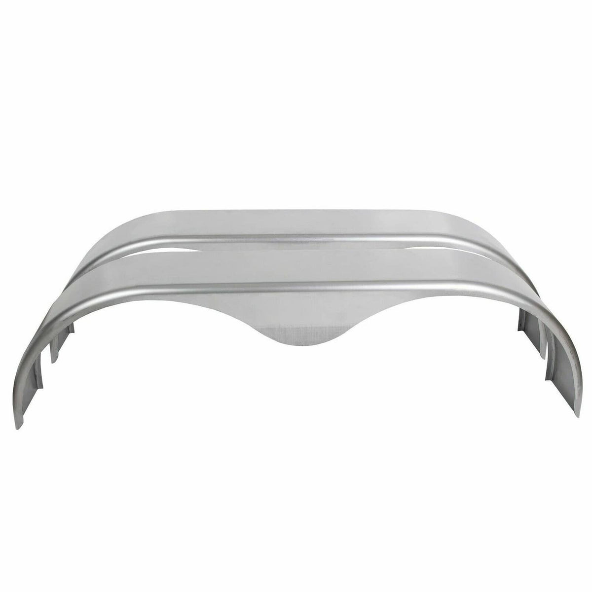 Solidspare 2PC Tandem Axle Trailer Fenders Teardrop Round For 13" 14" 15" Enclosed Trailers