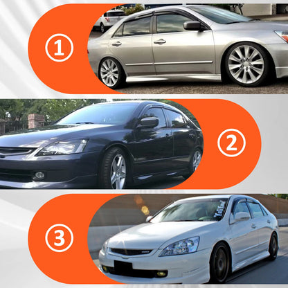 For 2018-2022 Honda Accord Sedan 4-Door Window Visor Vent Rain Guards Deflector
