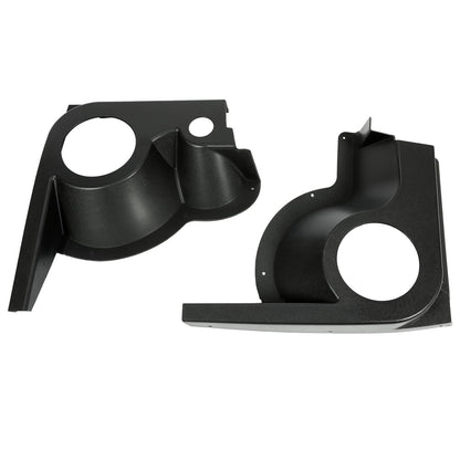 Solidspare For EZGO TXT Golf Cart Speaker Pods Fits 6.5" Speakers Audio Stereo Housings