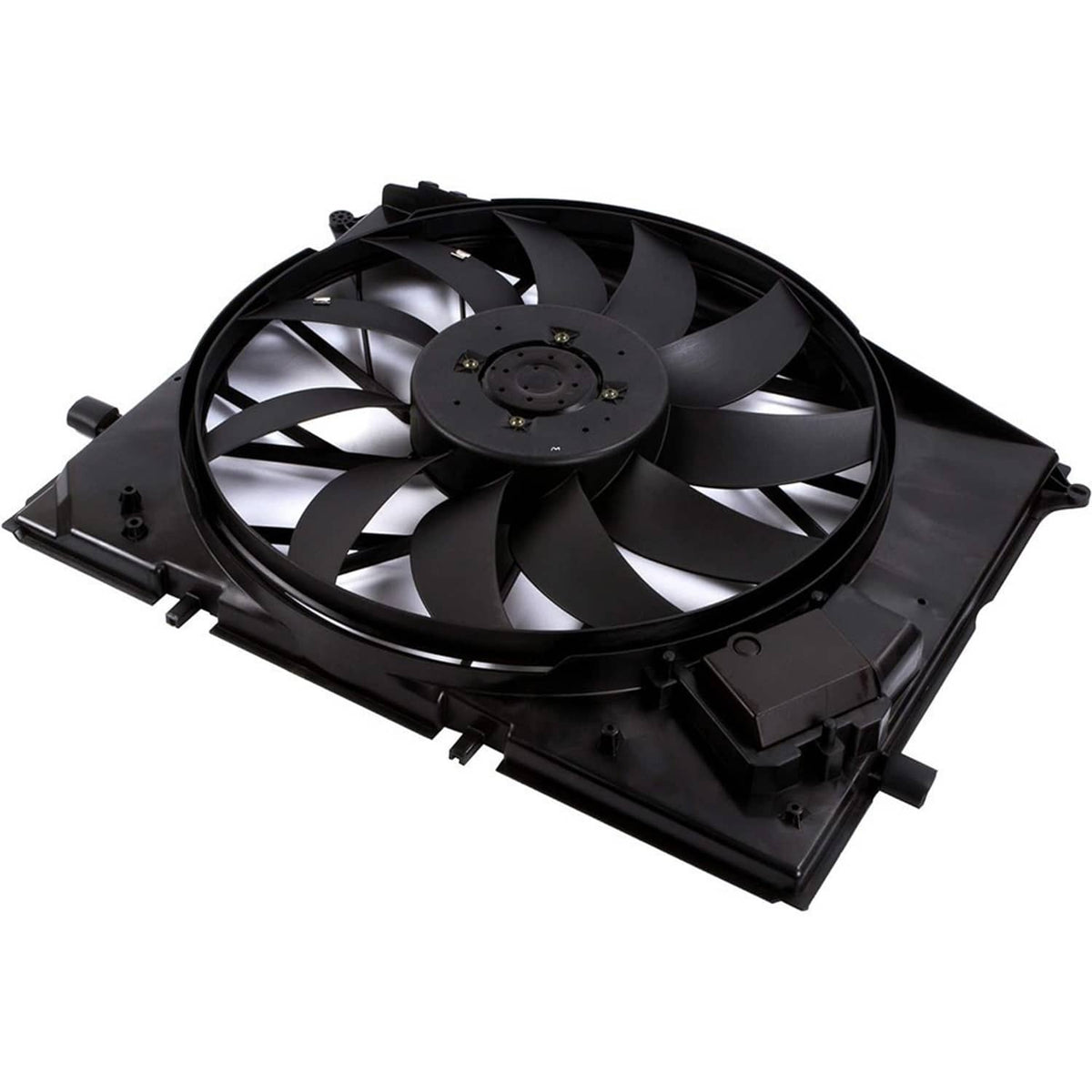 Solidspare Radiator Cooling Fan Assembly 2205000193 For 2000-2006 MERCEDES-BENZ S430 S500