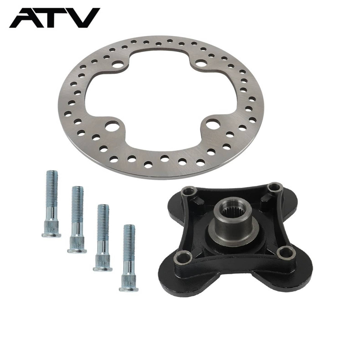 Solidspare Front/Rear Wheel Hub Rotor Studs for Polaris RZR XP 1000 RZR XP 4 1000 RZR RS1
