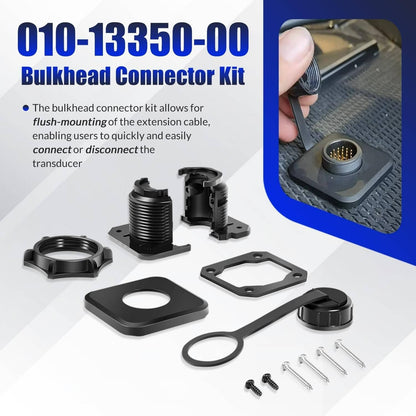 Solidspare Bulkhead Connector Kit Quick Connect/Disconnect, for LiveScope 010-13350-00