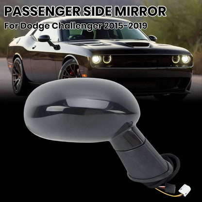 Solidspare Passenger Side Mirror w/ Heated Hand For 2015-2019 Dodge Challenger 5LD66DX8AD
