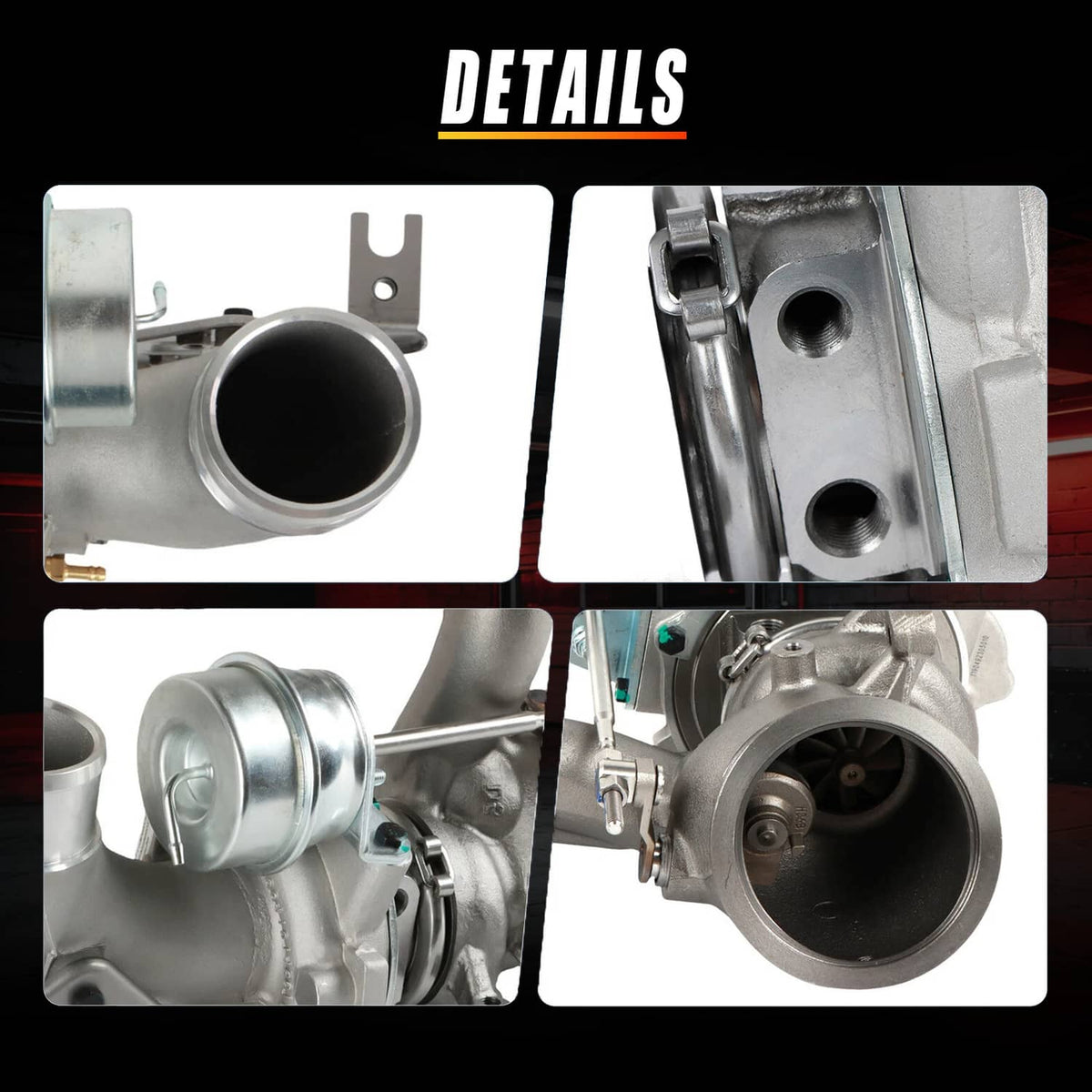 Solidspare NEW Turbo Turbocharger For 2012-2015 Ford Edge SE 2.0L 53039880270 53039700270