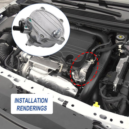 Solidspare Brake Vacuum Pump For BMW 645Ci 650i 745Li 750i 760i E63 E64 E65 E66 E70 X5 4.8L