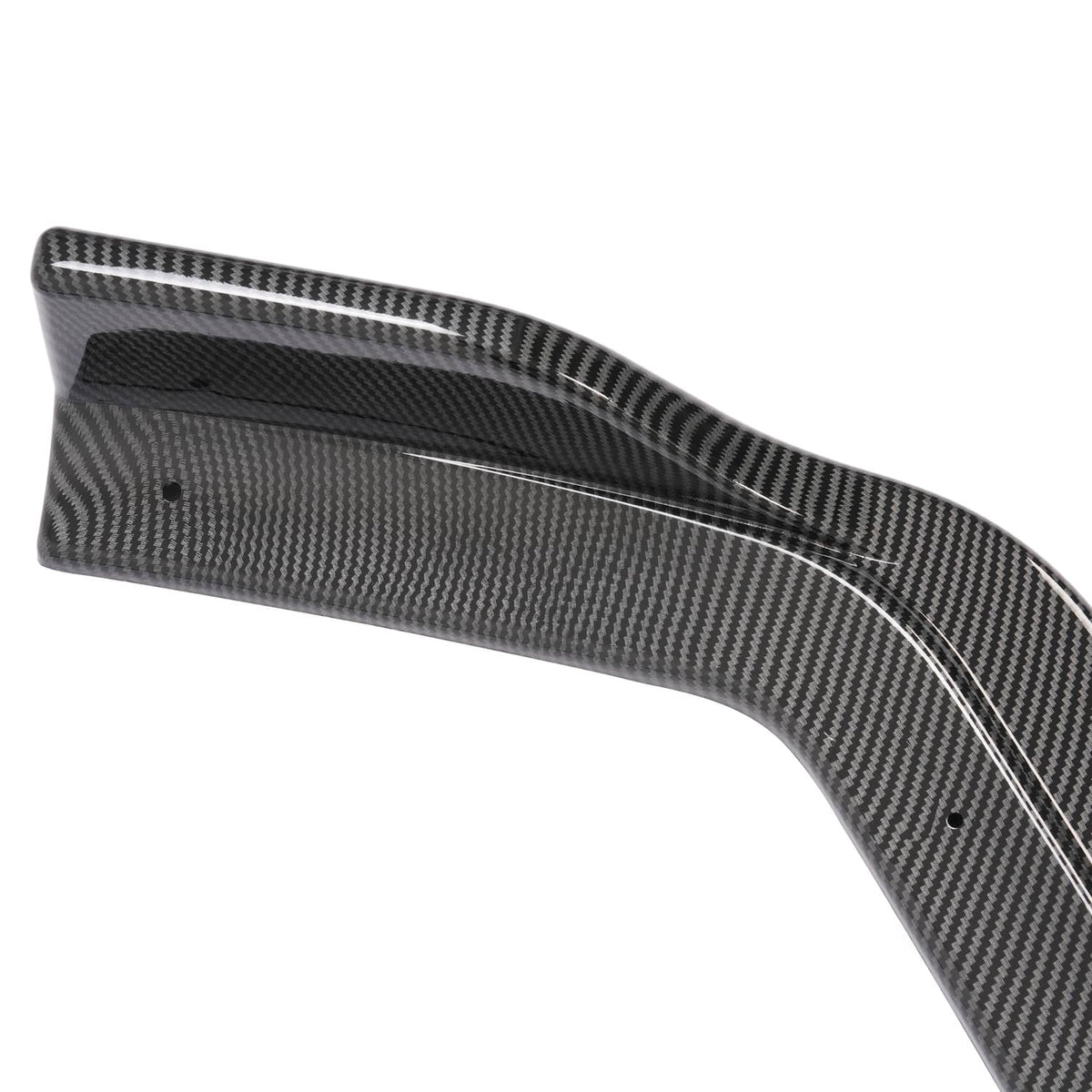 Solid Spare For Infiniti Q50 Sport 2018-2023 Carbon Fiber Front Bumper Lip Spoiler Splitter