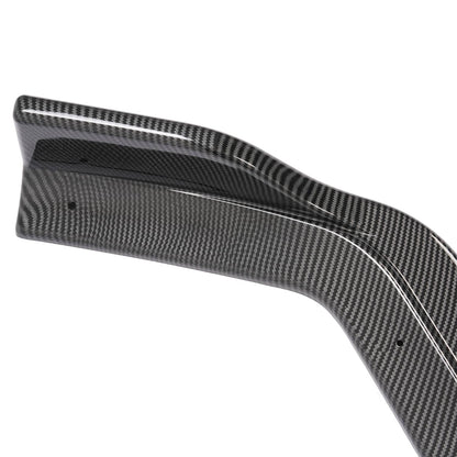 Solid Spare For Infiniti Q50 Sport 2018-2023 Carbon Fiber Front Bumper Lip Spoiler Splitter