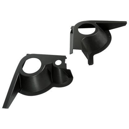 Solidspare For EZGO TXT Golf Cart Speaker Pods Fits 6.5" Speakers Audio Stereo Housings