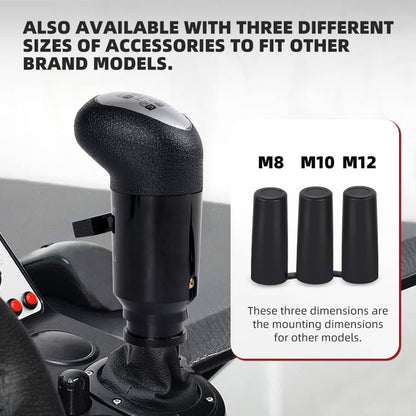 Solid Spare Gear Shift Knob for Scania Truck ATS ETS H-Shifter for Logitech G25 G27 G29