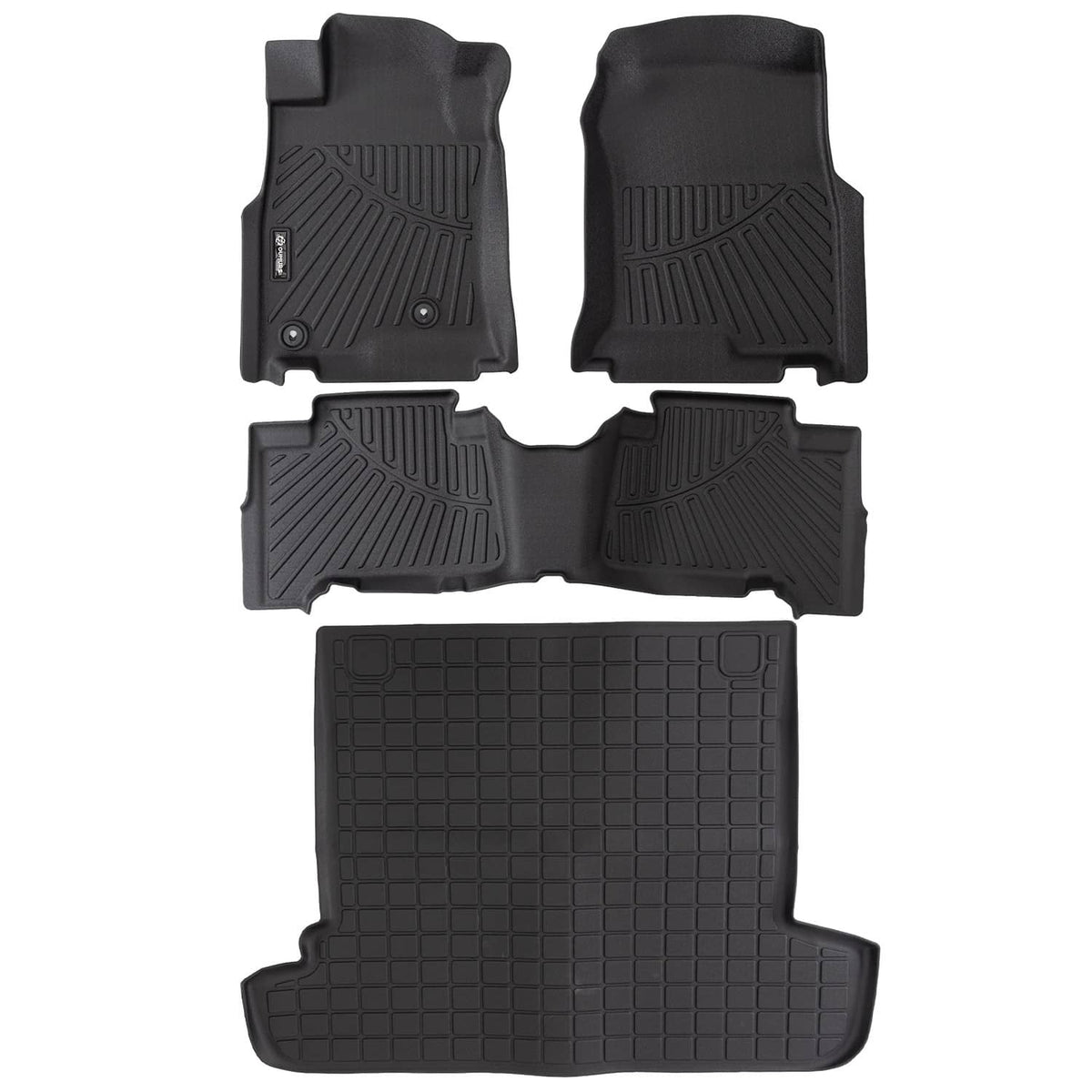 Solidspare Floor Mats & Trunk Cargo Liners Fit For Toyota 4Runner 5 Seats 2003-2008 2009