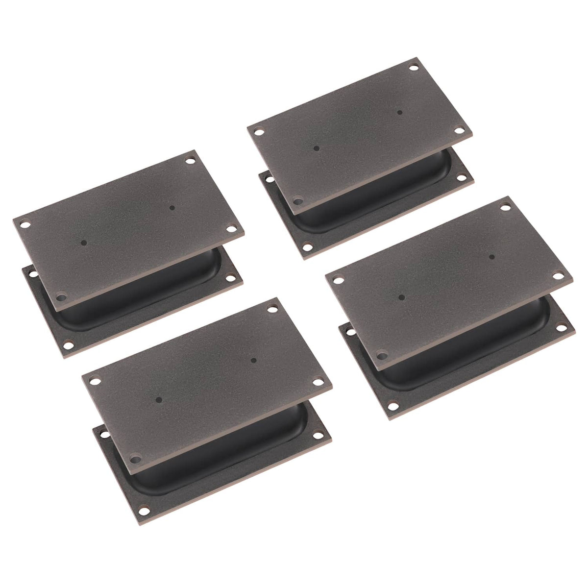 Solidspare 4PC Rubber Isolator Shock Mount For Stanley Bobcat Hydraulic Vibratory Compactor