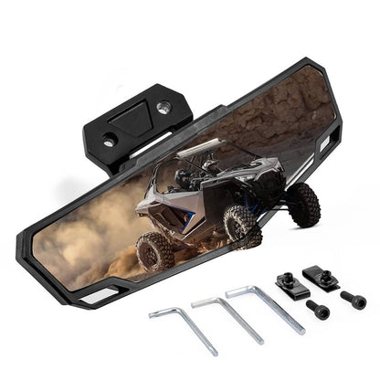 Solidspare UTV Center Rear-View Mirror Convex for Polaris RZR PRO XP /4/Turbo R 2020-2025