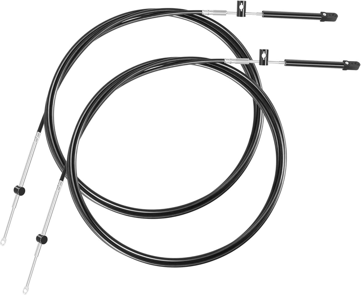 Solid Spare 15ft Gen1 Boat Throttle&Shift Cables for Mercury Outboard 600A Series Controller