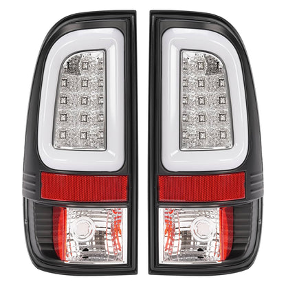 Solid Spare Pair Clear LED Tail Light Brake Lamps For Ford F250 F350 SD Super Duty 2008-2016