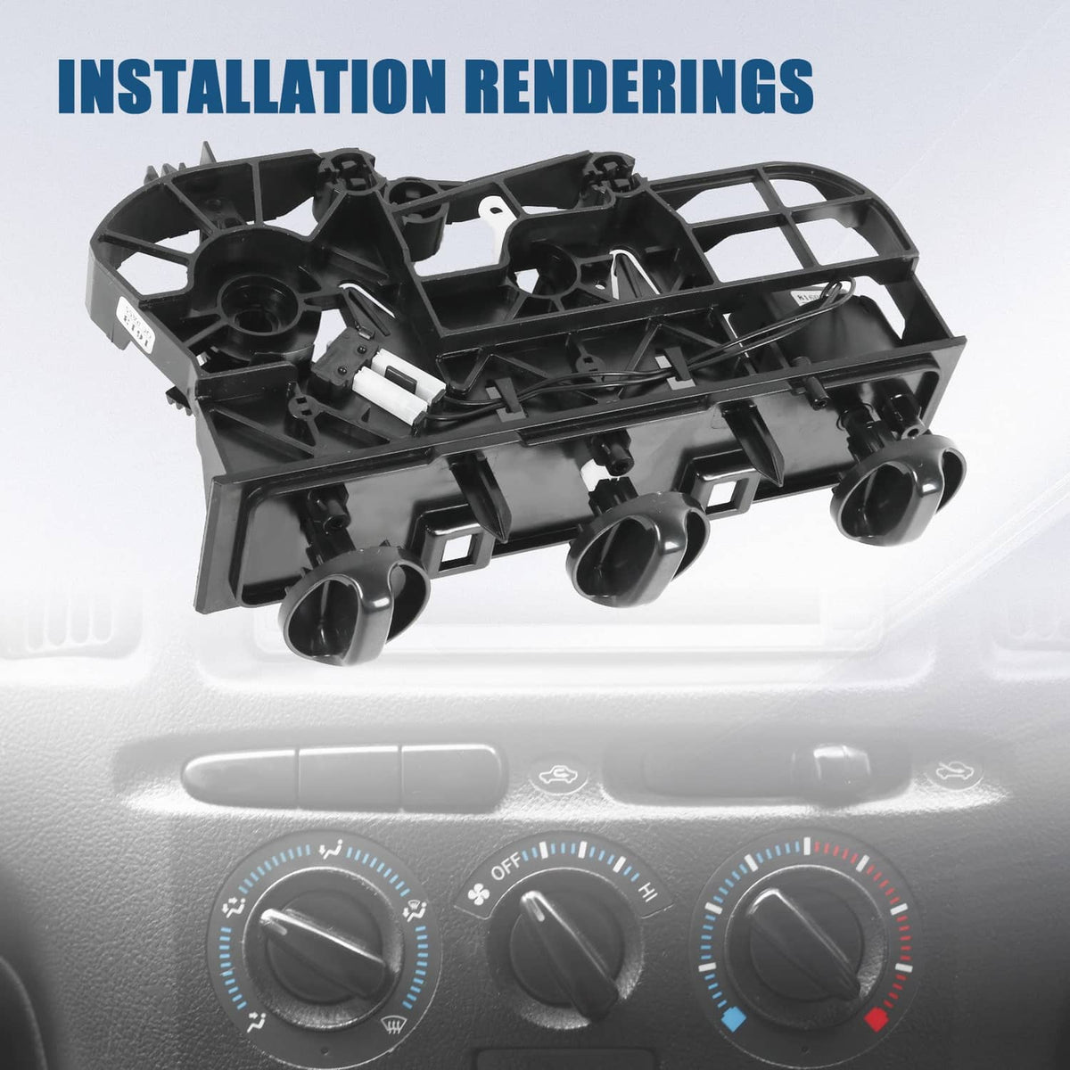 Solidspare For 2000-2006 Toyota Tundra AC A/C Climate Heater Control Manual 55910-0C010