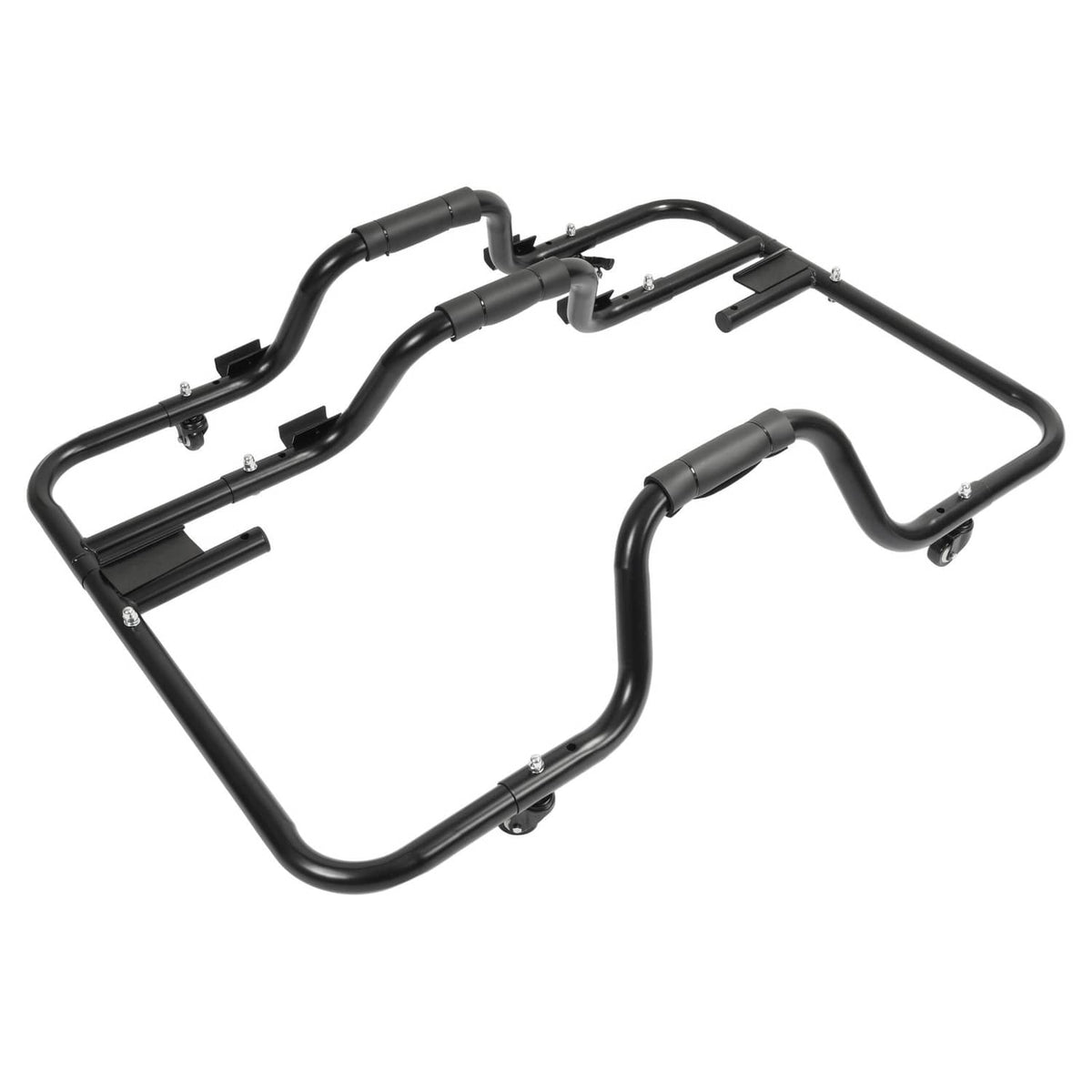 Solid Spare Hardtop Storage Rack For Jeep Wrangler CJ-7 YJ TJ JK JL 1976-2025 Powder Coated