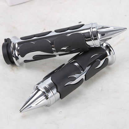 Solidspare 1'' Motorcycle Handle Bar Hand Grips Fit for Harley Sportster XL1200 883 Dyna
