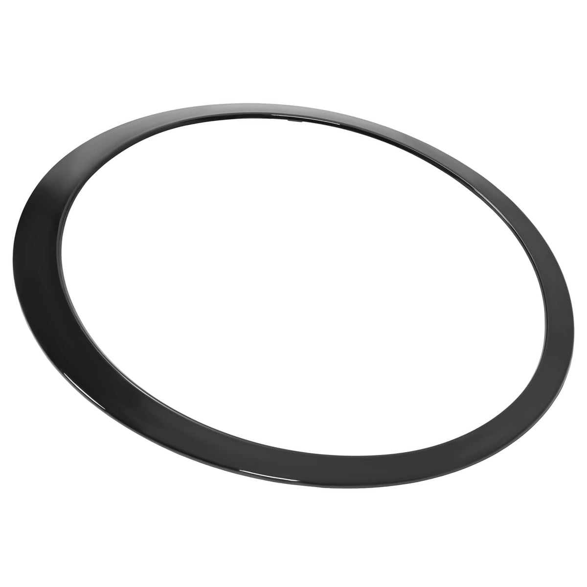 Solid Spare Black Headlight Trims Ring Bezels Cover Pair For Mini Cooper R55 R56 2007-2015