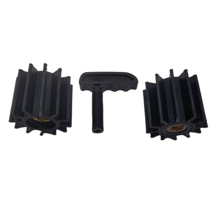 Solid Spare 2Set Sherwood Cummins Caterpillar Jabsco Impeller Replace: 17000K 3802444 1W5664
