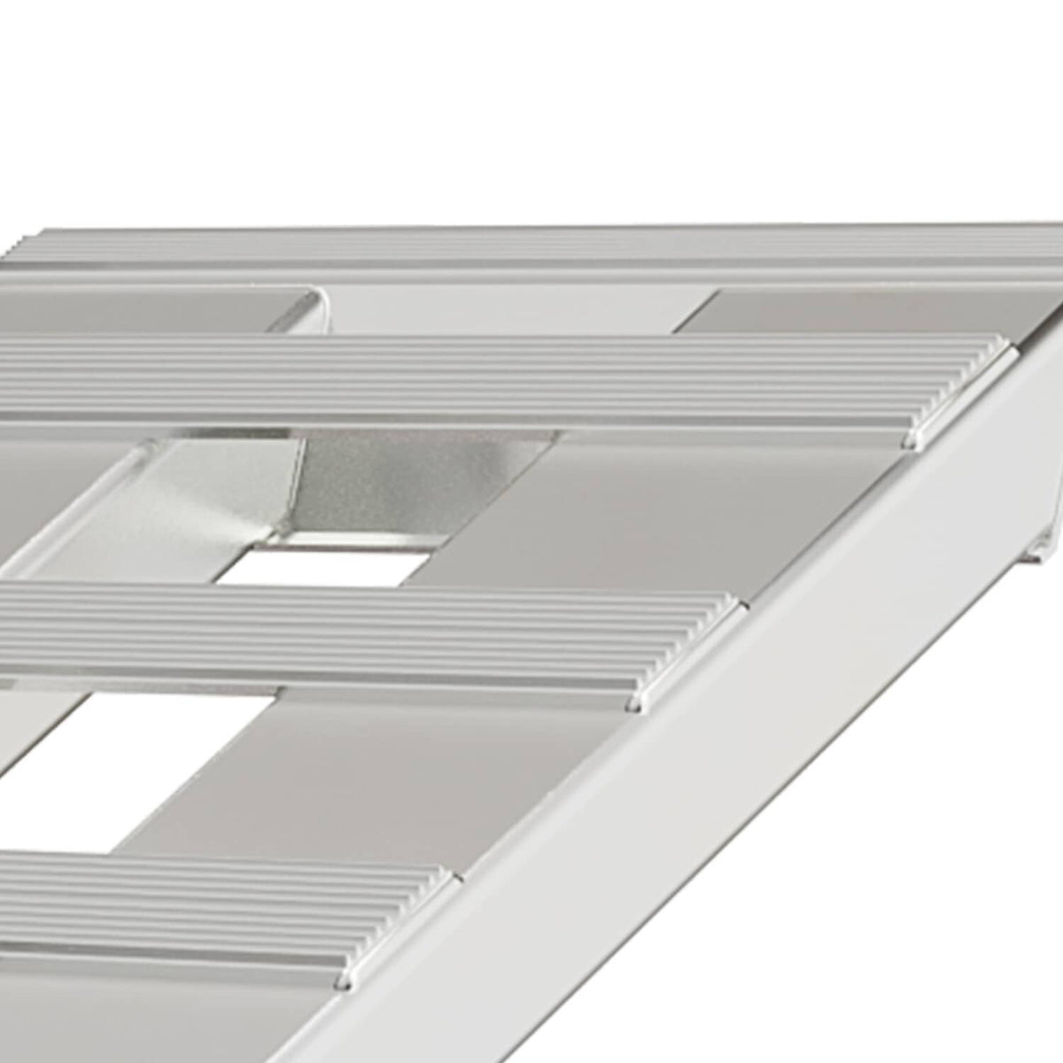 Solidspare 8500Lbs 72" X 15" Aluminum Hook Ramps Car Trailer Truck 1 Pair Ramps Hook End