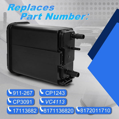 Solidspare New Fuel Vapor Charcoal Canister for Buick GMC Chevrolet Blazer 17113682 911-267
