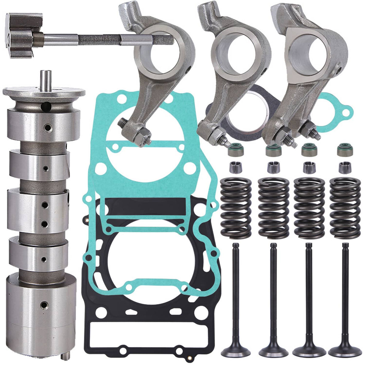 Solidspare Cam Shaft Camshaft Rocker Arm Head Valve Gasket For Polaris Worker 500 1999 2001