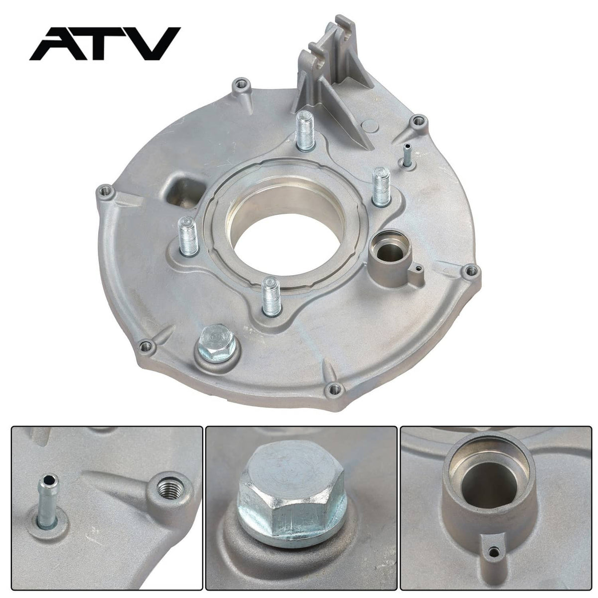 Solidspare Rear Brake Backing Plate 1988-2000 for Honda FourTrax 300 TRX300/300FW 2x4 4x4