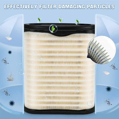 Solidspare New 4Pcs Engine Air Filter D37-1061 Fits For 2023 Kenworth T680 & Peterbilt 579