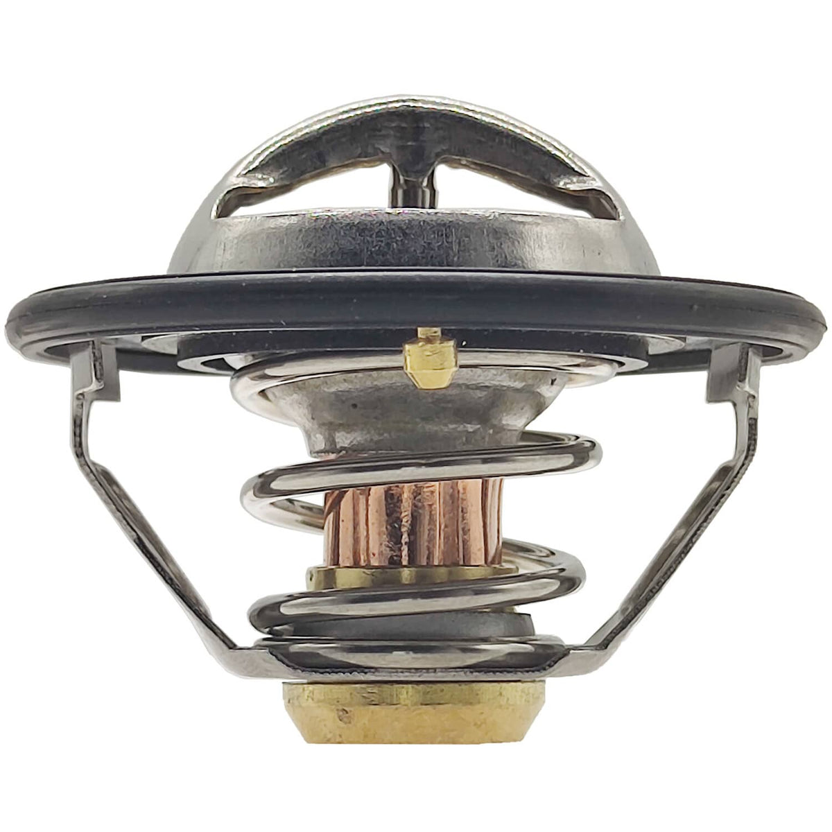 Solid Spare 76℃ 168.8℉ Thermostat 5292744 Fit for Cummins Dodge 03-07 Ram 2500 3500 5.9L 24V