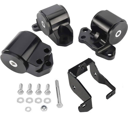 Solidspare 3-Bolt Engine Swap Mount Kit For 1996-2000 Honda Civic EK B16 B18 B20 B/D Series