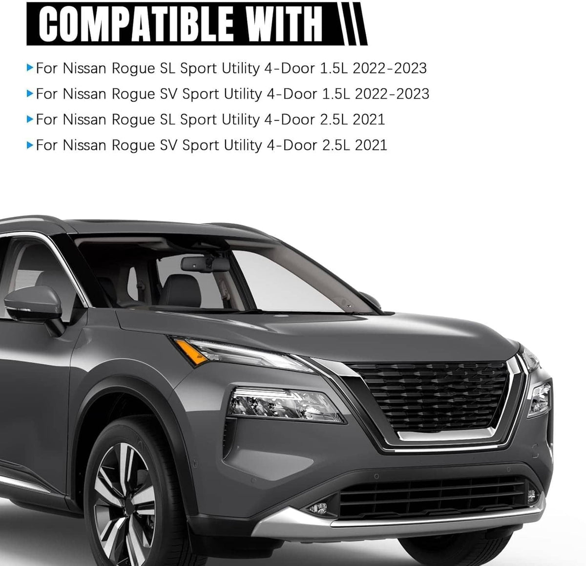Solidspare Right Passenger Side LED Headlight 26010-6RR0A For 2021 2022 2023 Nissan Rogue