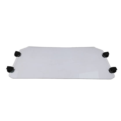 Solidspare Front Windshield For Polaris General 1000 / 4 2016+ Clear Scratch Resistant Flip