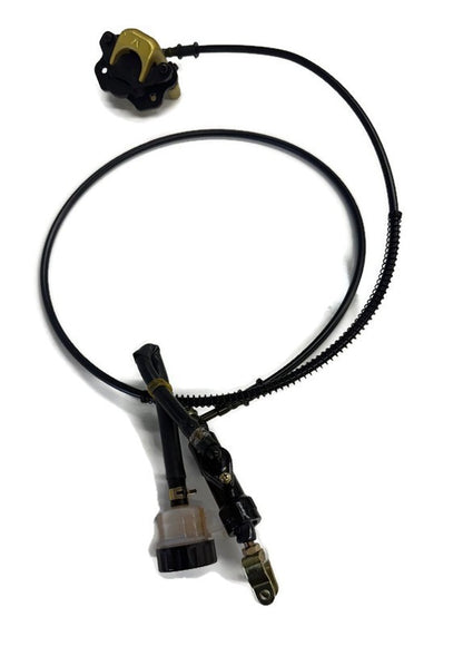 Rear Disc Brake Caliper and Master Cylinder Assembly for Coleman KT196 Go Kart