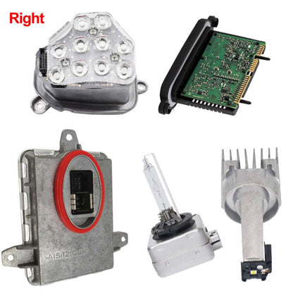Solidspare For 11-13 BMW 5-Series 528i/535i Xenon Ballast Bulb LED Module Diode RH+LH Kit