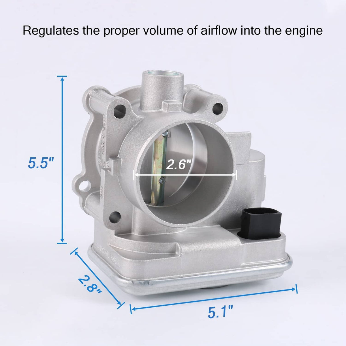 Solidspare Throttle Body 04891735AC For Chrysler Jeep Dodge 200 1.8L 2.0L Compass Caliber