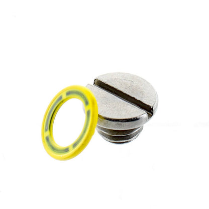 Solid Spare Mercury Quicksilver Drain Screw Kit 10-79953Q 2 Pack MERCRUISER GEARCASE