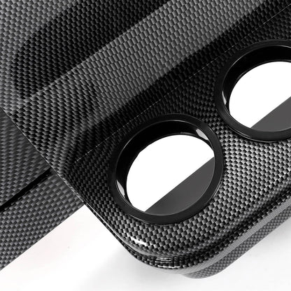 Solidspare Dash Assembly Cover Kit Carbon Fiber Style For EZGO TXT Golf Cart 1994-2013