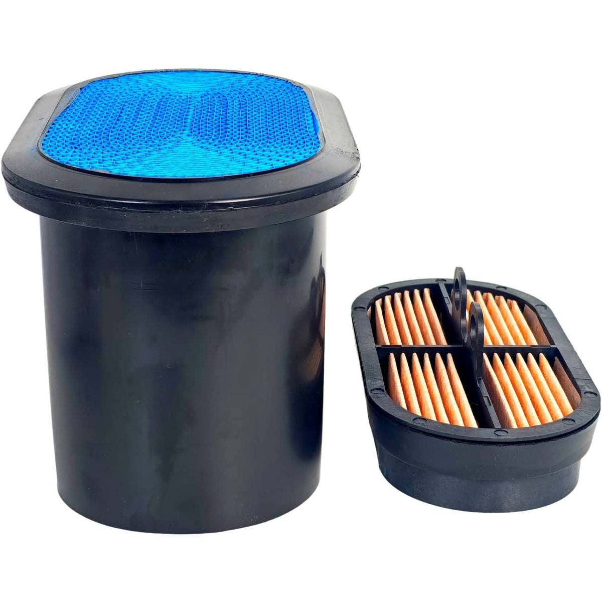 Solid Spare Air Filter Set 87037984 87037985 For New Holland T4000 T4050 T5000 T5030 T5050