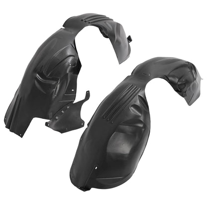 Solid Spare Pair Front Fender Liner Splash Shield For 2010-19 Ford Taurus w/o Insulation