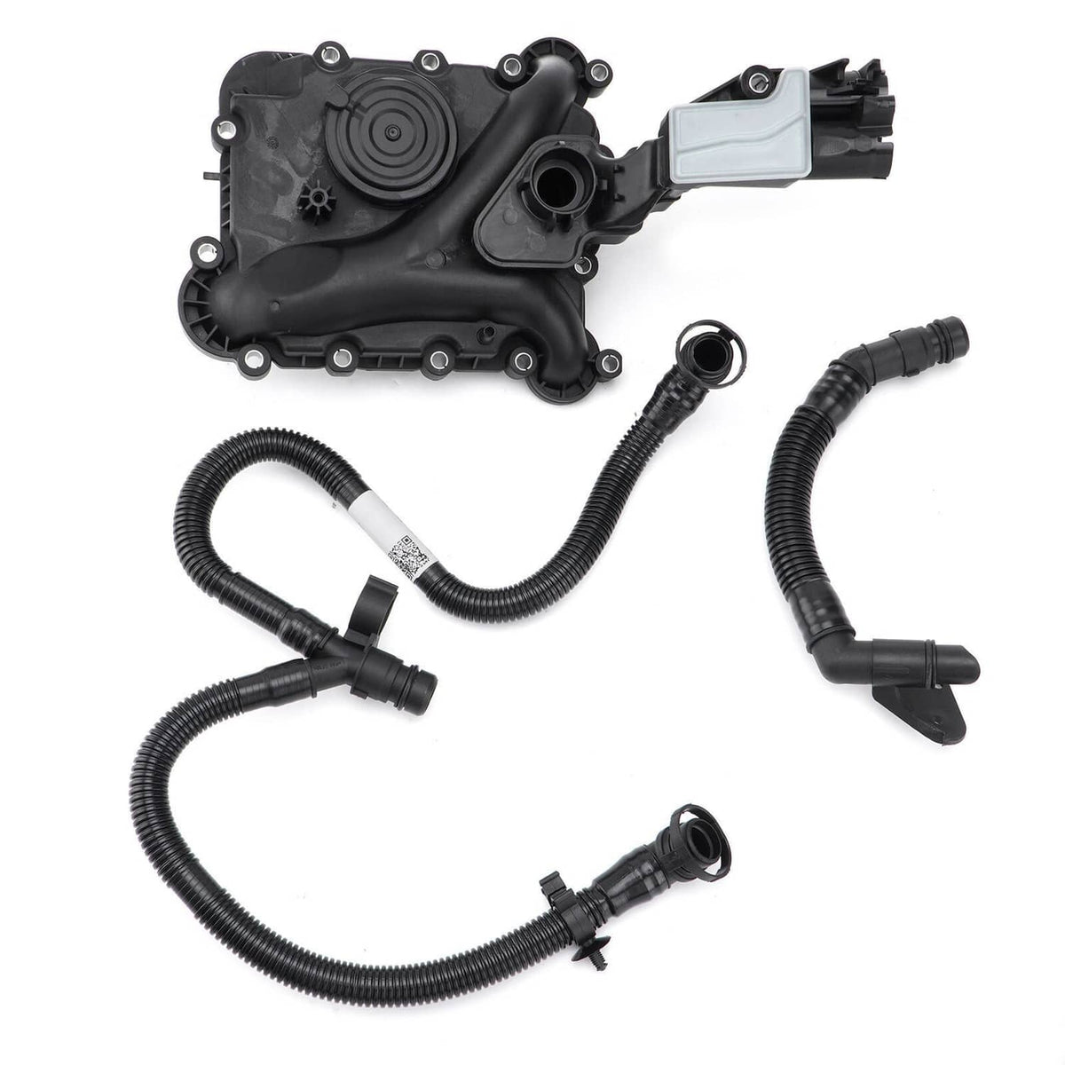 Solidspare Oil Separator PCV Valve Vent Trim & Hose Tube for Audi Q7 A8 Q5 S4 A6 A7 3.0TFIS
