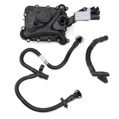 Solidspare Oil Separator PCV Valve Vent Trim & Hose Tube for Audi Q7 A8 Q5 S4 A6 A7 3.0TFIS