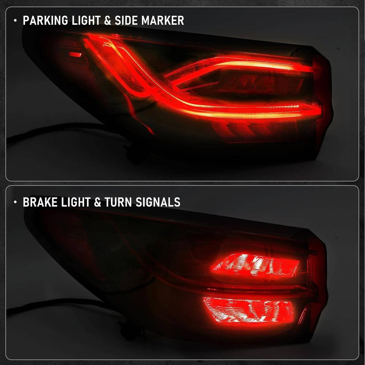 Solidspare Pair Right+Left LED Tail Lights For 2023-2025 Chevrolet Blazer 87836075 86508679