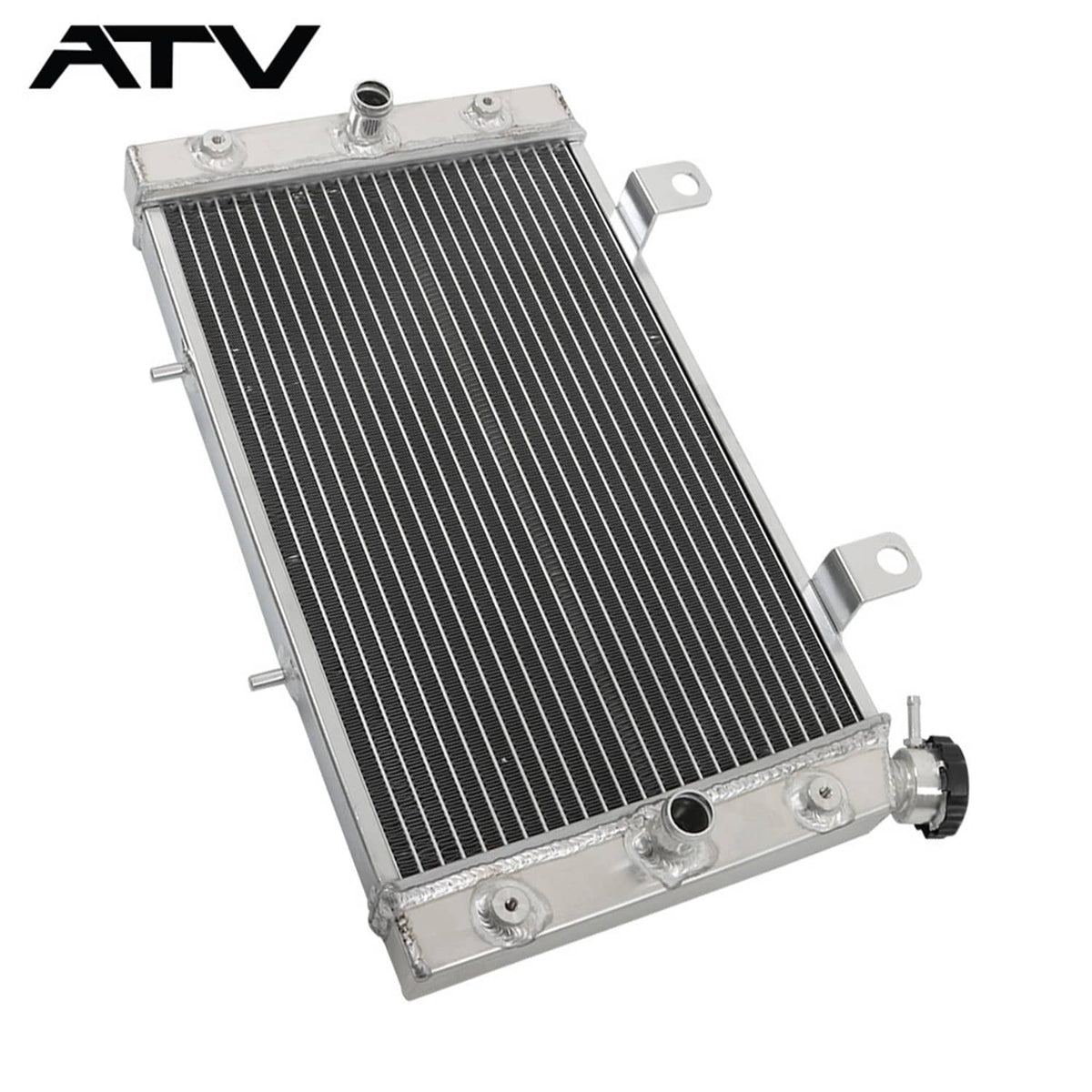 Solidspare Aluminum Radiator For Yamaha Rhino 700 2008-2013 09 10 11 All Engine YXR700F 4x4