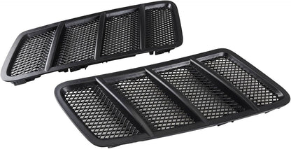 Solid Spare Left+Right Hood Air Vent Grill For Mercedes W166 GL ML350 12-15 1668800205